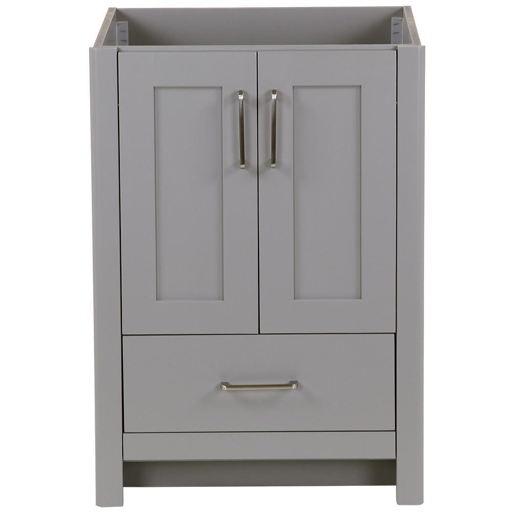 Westcourt 30 in. W x 21 in. D Bathroom Vanity Cabinet Only in Sterling Gray - Super Arbor