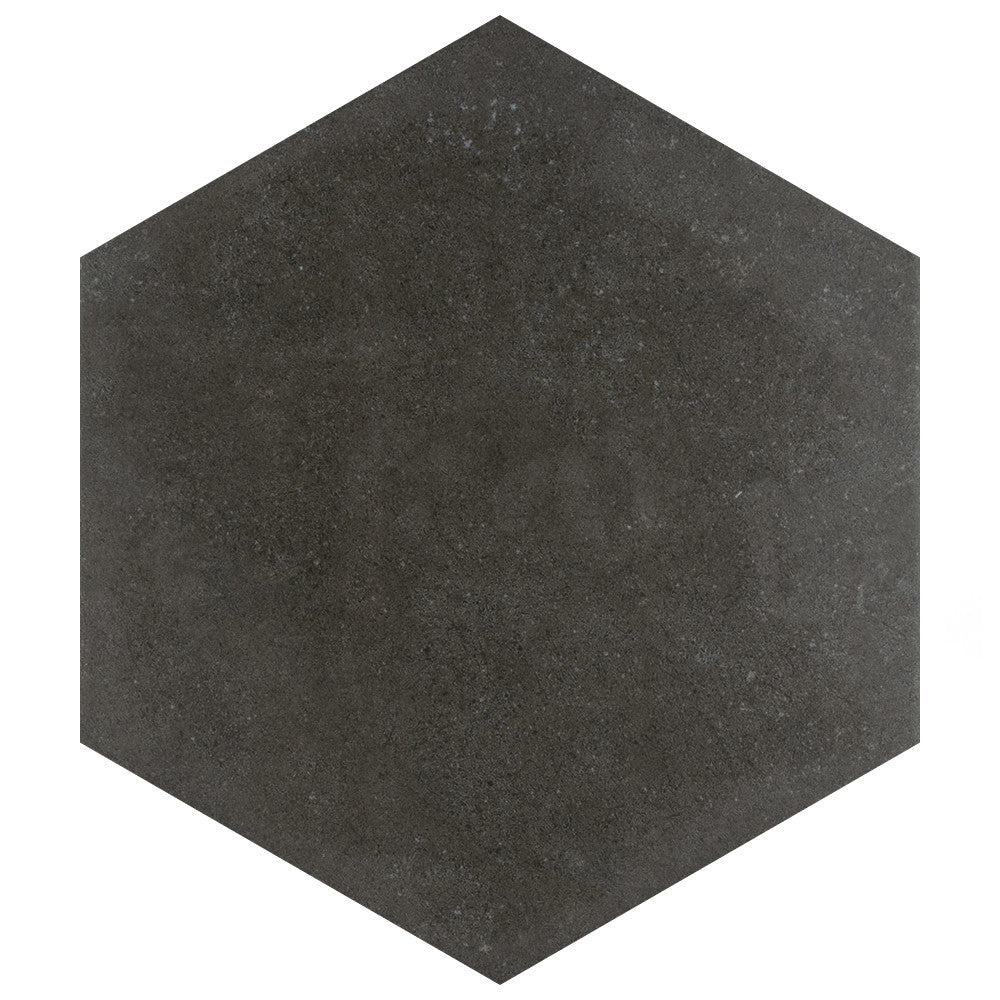 Merola Tile Vintage Hex Marengo 8-5/8 in. x 9-7/8 in. Porcelain Floor and Wall Tile (11.56 sq. ft. / case)