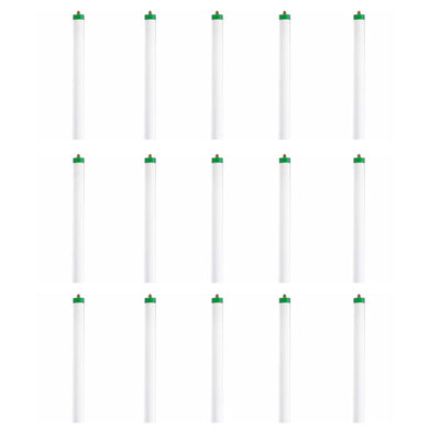 Philips 59-Watt 8 ft. ALTO Plus Linear T8 Fluorescent Tube Light Bulb, Cool White (4100K) (15-Pack)