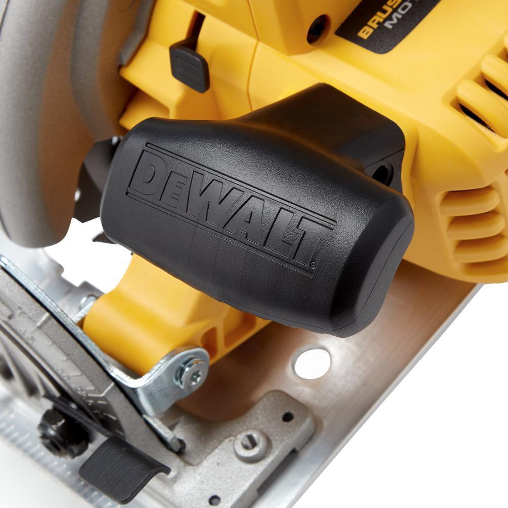 20-Volt MAX Lithium-Ion Cordless Brushless 7-1/4 in. Circular Saw with Brake with Bonus Premium Battery Pack 4.0 Ah - Super Arbor