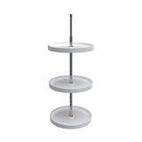 Rev-A-Shelf 18 in White Polymer Full Circle Lazy Susan