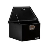 12 in. x 13.25 in. x 26 in. Gloss Black Steel Trailer Tongue Truck Tool Box - Super Arbor