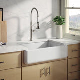 Tournant Single-Handle Pull-Down Sprayer Kitchen Faucet in Vibrant Stainless - Super Arbor