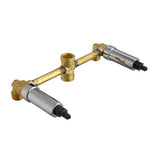 Aragon WaterSense 2-Handle 1-Spray Tub and Shower Faucet in Chrome (Valve Included) - Super Arbor