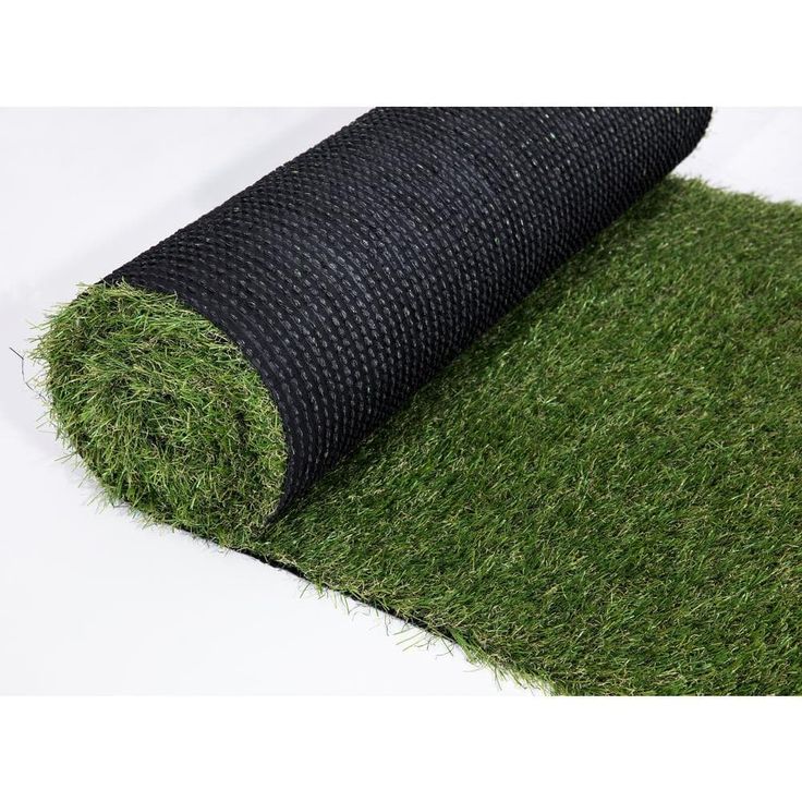 TrafficMaster 26 in. x 36 ft. Green Artificial Grass Runner Rug