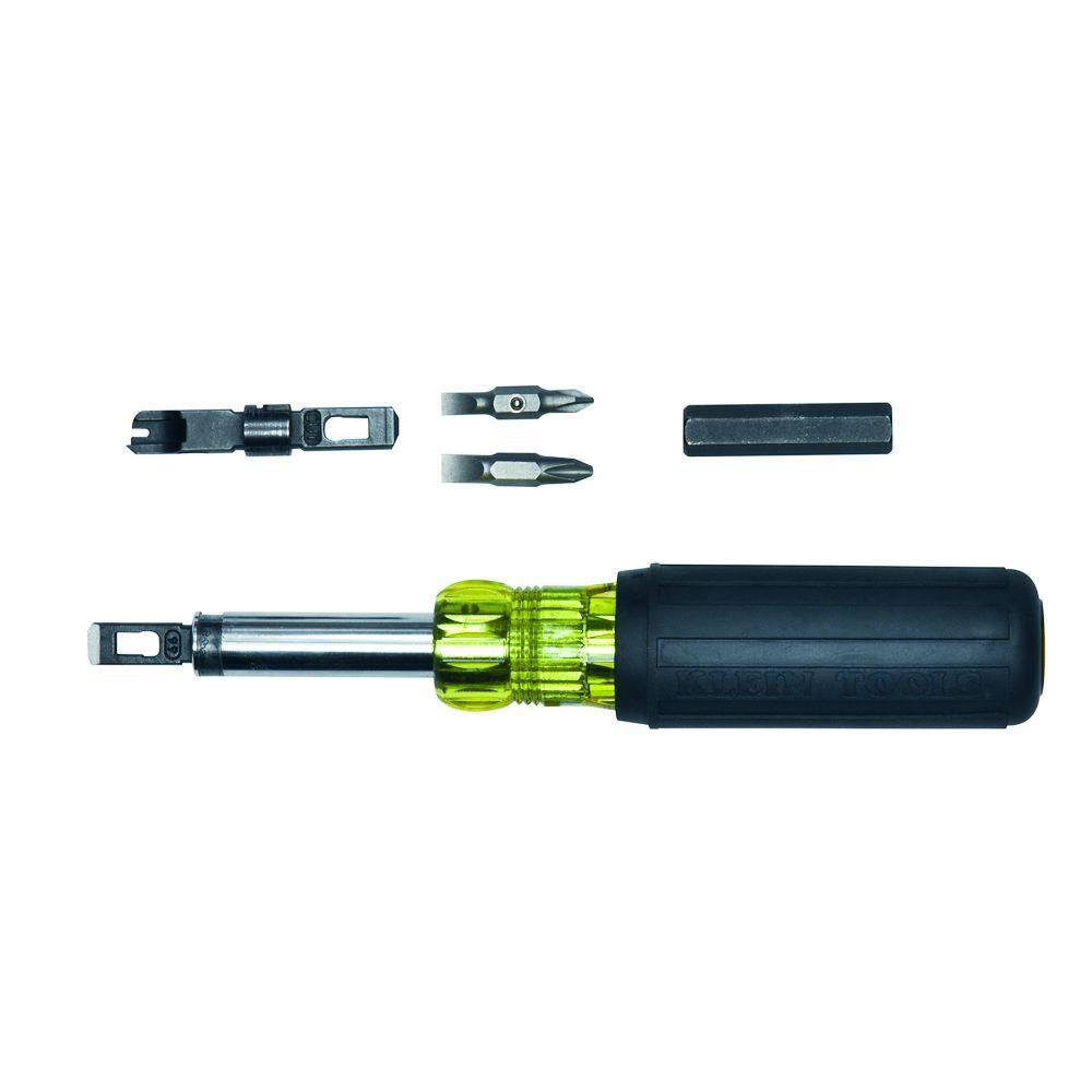 12-3/4 in. Punchdown Multi-Bit Screwdriver - Super Arbor
