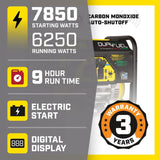 CHAMPION POWER EQUIPMENT 6250-Watt Dual-Fuel Powered Portable Generator with CO Shield Technology