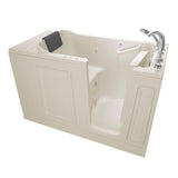 Acrylic Luxury 51 in. x 30 in. Right Hand Walk-In Whirlpool and Air Bathtub in White - Super Arbor