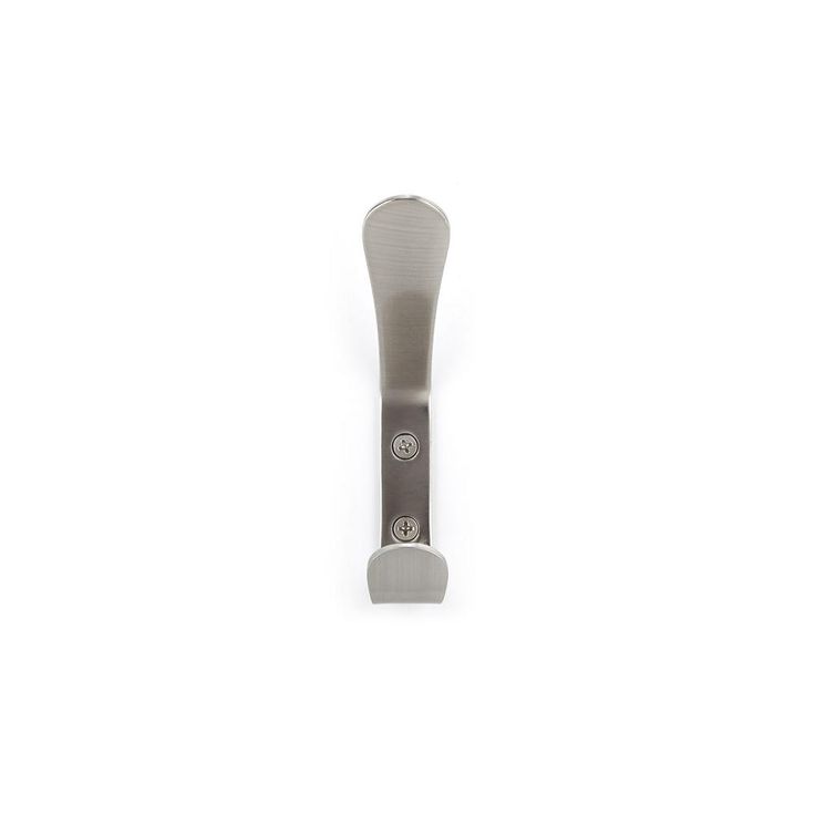 4-7/8 in. (123 mm) Brushed Nickel Decorative Hook