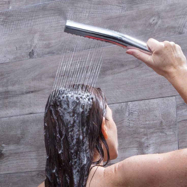 12-spray 5 in. High PressureDual Shower Head and Handheld Shower Head in Chrome