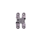 1/2 in. 2-3/8 in. Black E-Coat Invisible Hinge - Super Arbor