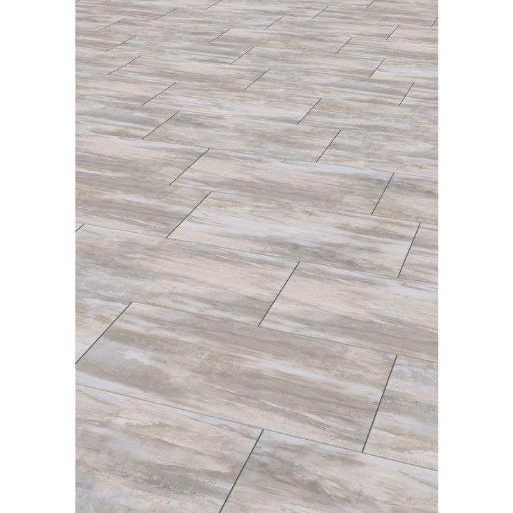 TrafficMASTER White Petrified Wood 12 in. x 24 in. Peel and Stick Vinyl Tile (20 sq. ft. / case)