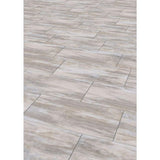 TrafficMASTER White Petrified Wood 12 in. x 24 in. Peel and Stick Vinyl Tile (20 sq. ft. / case)