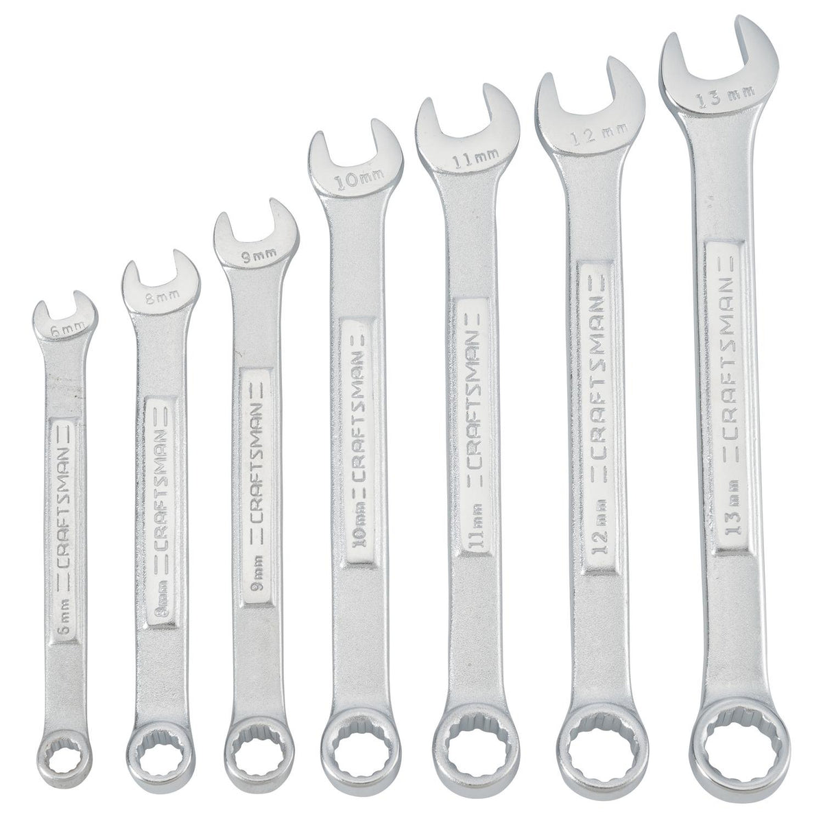 Craftsman 7-Piece Metric Wrench Set - 12 Point, Corrosion Resistant