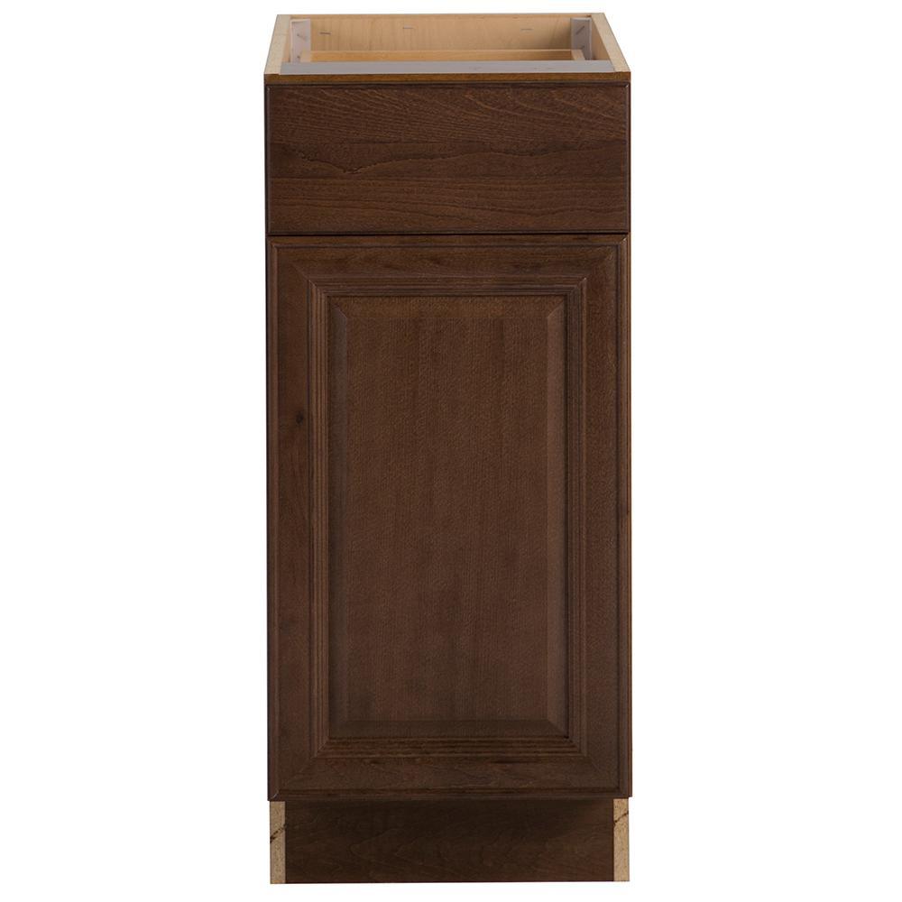 Benton Assembled 12x34.5x24.5 in. Base Cabinet with Soft Close Full Extension Drawer in White - Super Arbor
