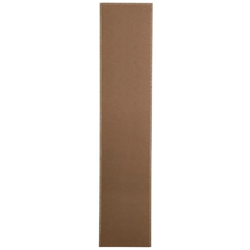 Benton Assembled 18x84x24 in. Pantry Cabinet with Adjustable Shelves in Amber - Super Arbor