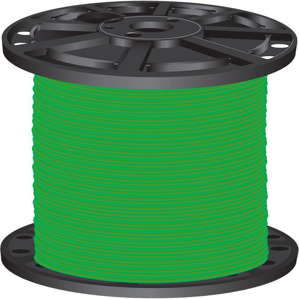500 ft. 6 Black Stranded CU SIMpull THHN Wire - Super Arbor