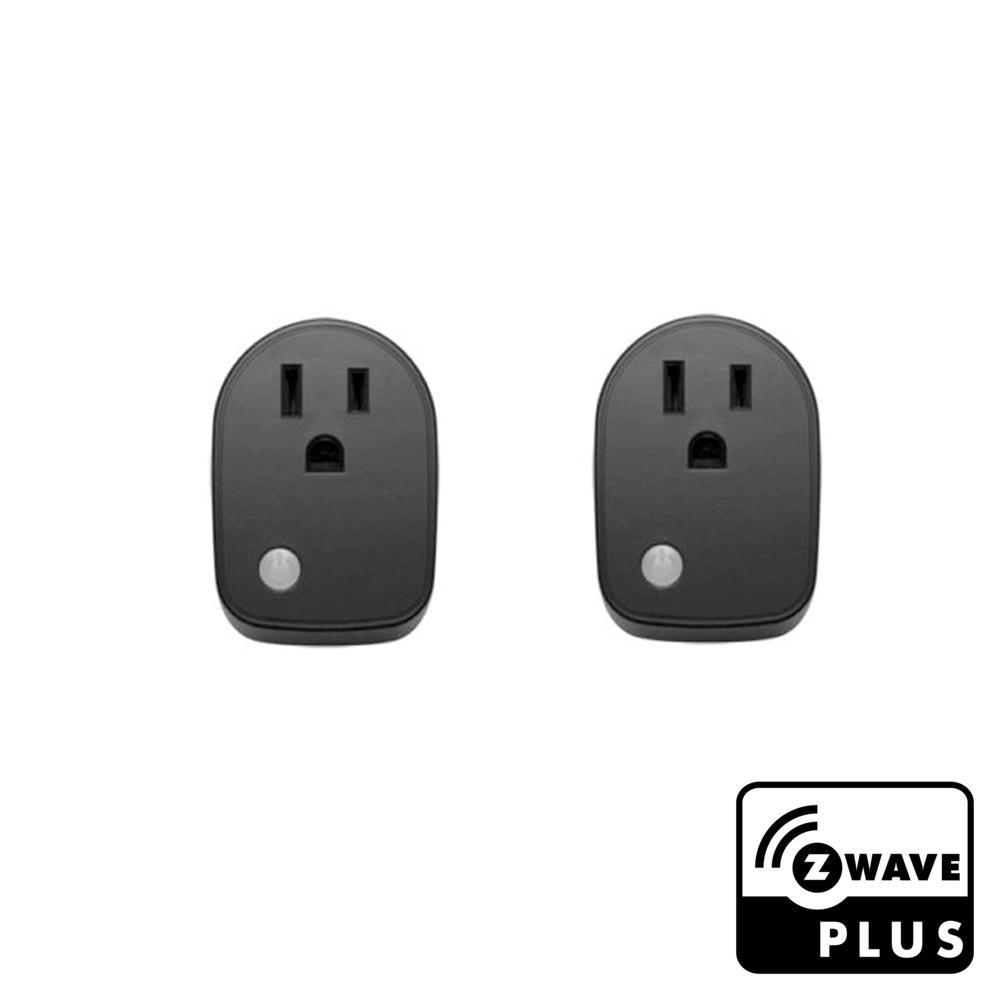 Z-Wave Plus Smart Outlet Plug (Pack of 2) - Super Arbor