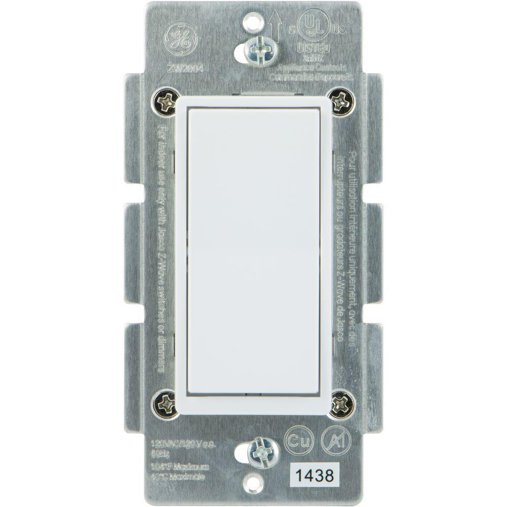 Home Automation 120 VAC 3-Way Auxiliary Add-On Switch, Almond/White Paddles - Super Arbor