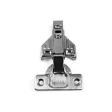 110-Degree 35 mm 1/2 in. Overlay Soft Close Face Frame Cabinet Hinges with Installation Screws (1-Pair)