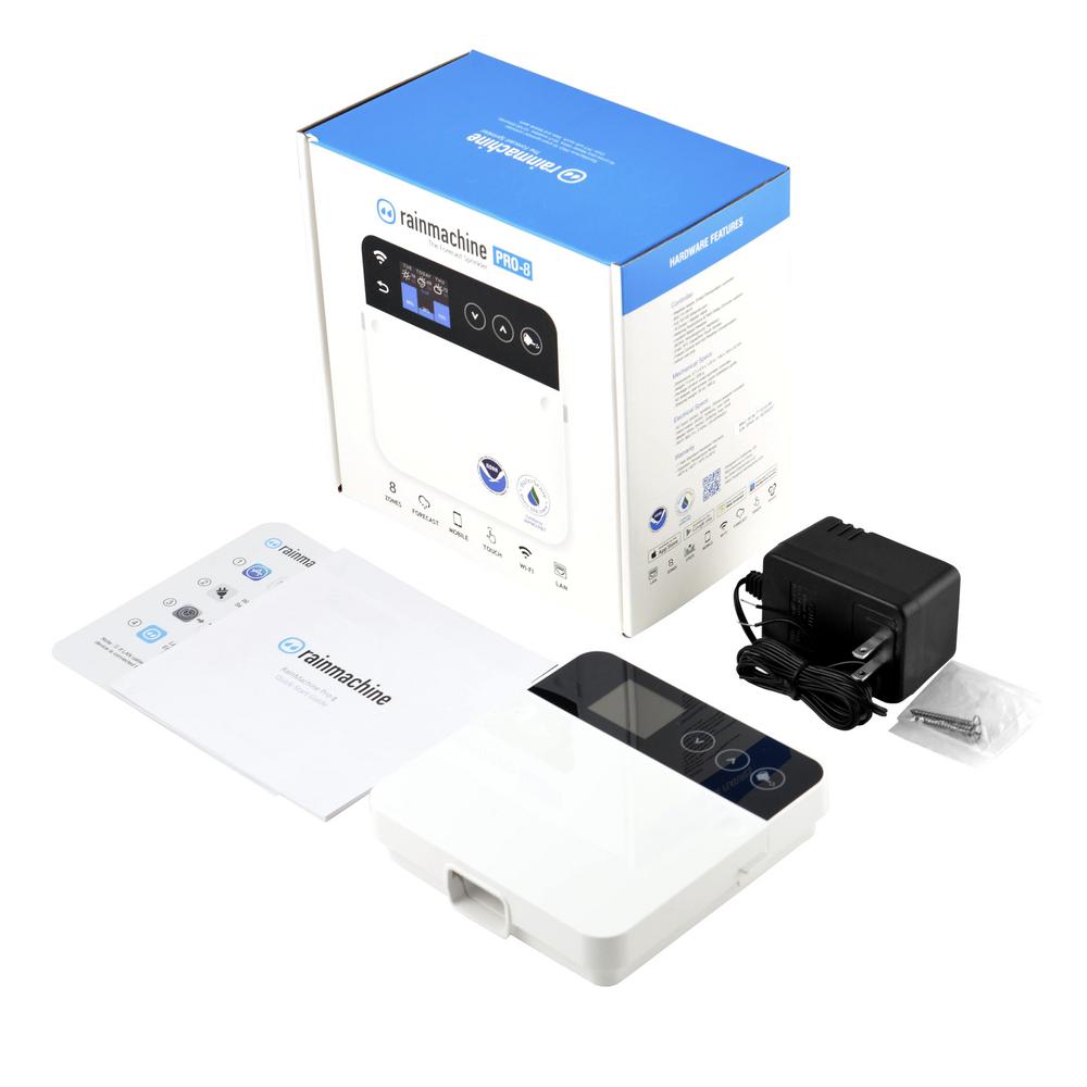PRO-8: 8 Zone Smart Wi-Fi / Ethernet Irrigation Sprinkler Controller - Super Arbor