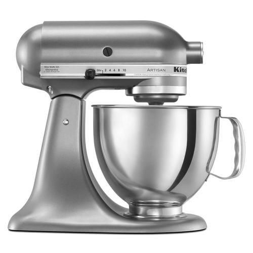 KitchenAid 5-Quart 10-Speed Contour Silver Residential Stand Mixer