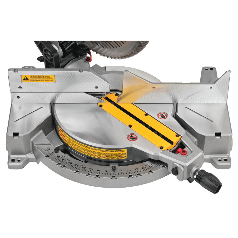 15 Amp Corded 12 in. Compound Single Bevel Miter Saw - Super Arbor