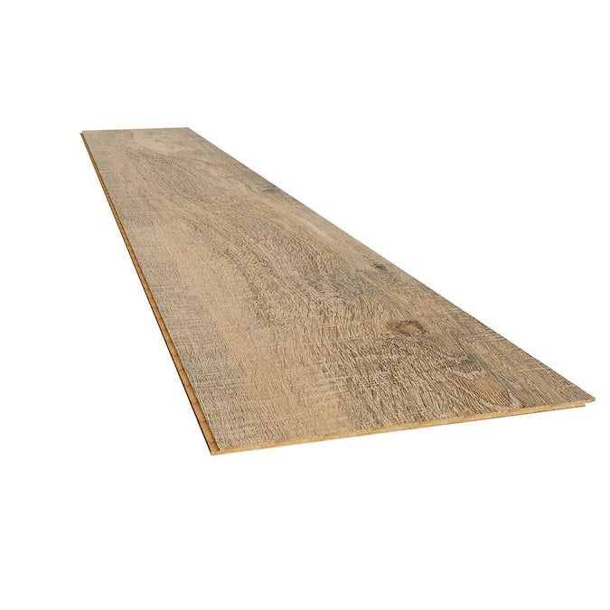 Style Selections Style Selection Urbanite Oak 8-mm T x 8-in W x 50-in L Water Resistant Wood Plank Laminate Flooring (23.92-sq ft / Carton)