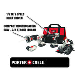 20-Volt MAX Lithium-Ion Cordless Combo Kit (4-Tool) - Super Arbor