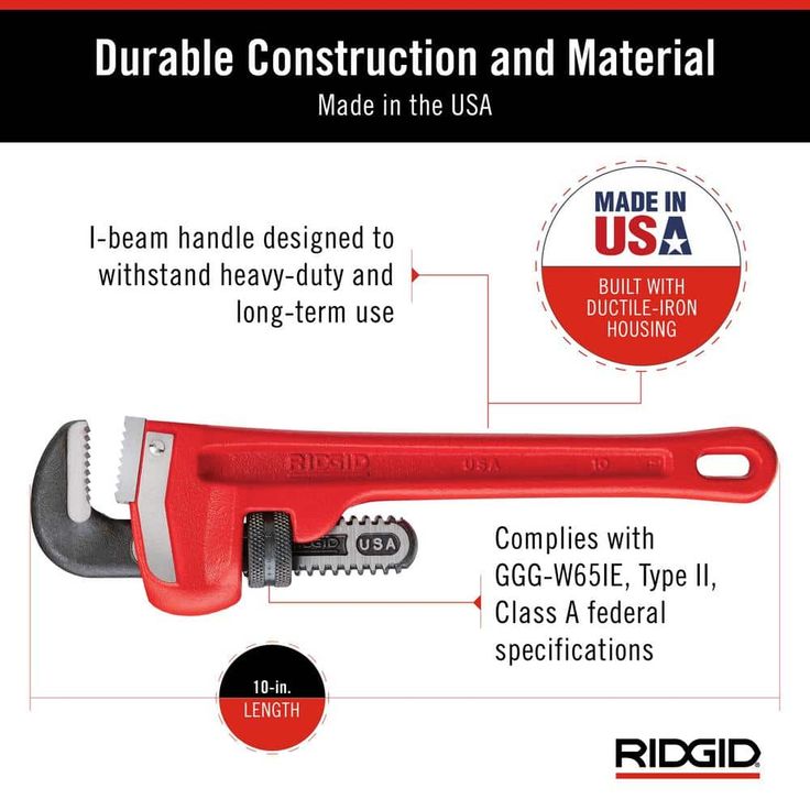 Heavy Duty Pipe Wrench Bundle
