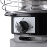 18K BTU HeatAround 360 ELITE Portable Propane Heater in Black - Super Arbor