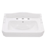 Foremost Series 1930 20-1/4 in. Pedestal Sink Basin in White