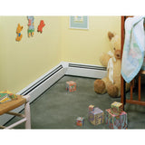Heat Base 750 3 in. Right-Hand End Cap for Baseboard Heaters - Super Arbor
