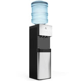 Top Loading Water Cooler Dispenser in Stainless Steel