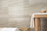 Emser Action Drift Porcelain Bullnose Tile (3-in x 24-in)