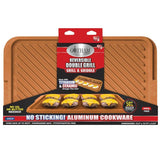 19.50 in. x 10.75 in. Ti-Ceramic Non-Stick Extra Large Reversible Double Grill