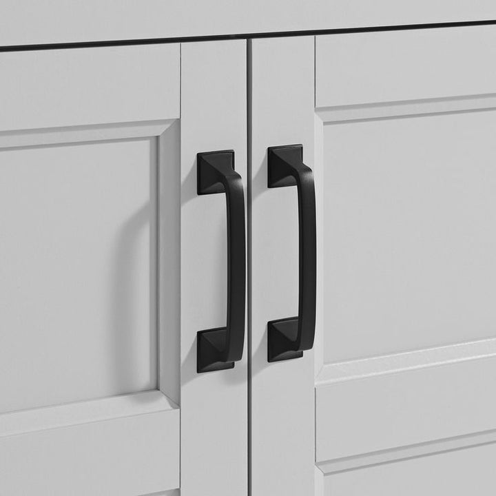 Style Selections Lowry 25-in Light Gray Single Sink Bathroom Vanity with White Acrylic Top