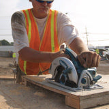 15 Amp 7-1/4 in. Lightweight Magnesium Circular Saw with bonus 2-1/2 in. 15-Degree Siding Coil Nailer - Super Arbor