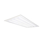Commercial Electric 2 ft. x 4 ft. 128-Watt Equivalent Integrated LED High Output Prismatic Lens White Troffer, 3500K/4000K/5000K