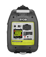 RYOBI 2,300-Watt Recoil Start Bluetooth Super Quiet Gasoline Powered Digital Inverter Generator with CO Shutdown Sensor