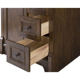 Creedmoor 30 in. W Bath Vanity Cabinet Only in Walnut - Super Arbor