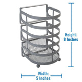 Grey Utensil Holders