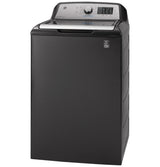 GE 4.6-cu ft High Efficiency Top-Load Washer, Diamond Gray, ENERGY STAR (GTW725 Series)