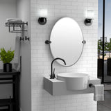 Latitude II Single Euro Toilet Paper Holder in Matte Black - Super Arbor