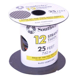 500 ft. 12 White Stranded CU THHN Wire - Super Arbor