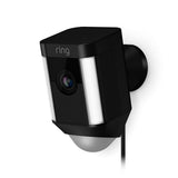Spotlight Cam Wired Outdoor Rectangle Security Camera, White - Super Arbor