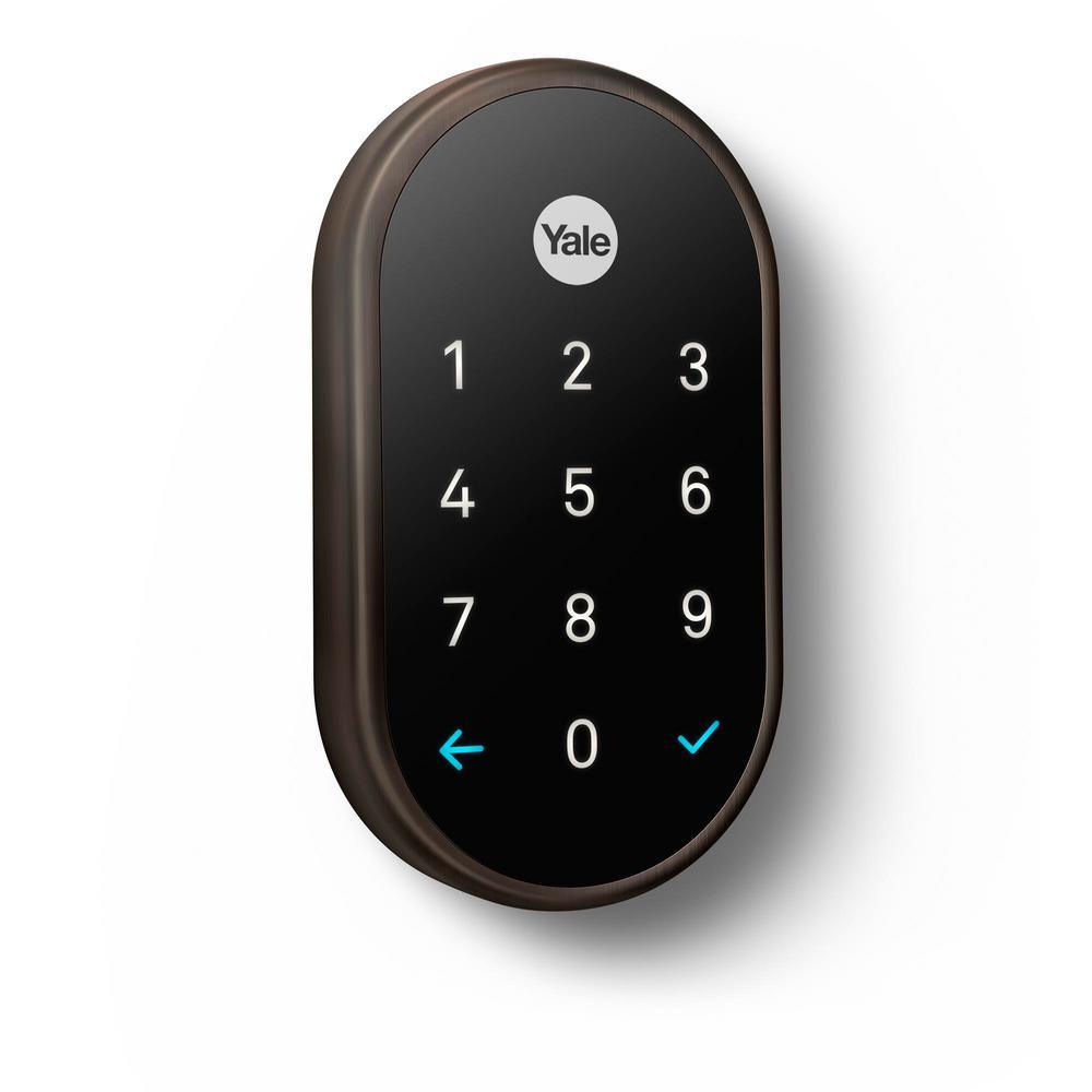 Nest x Yale Lock Oil Rubbed Bronze with Google Nest Connect - Super Arbor