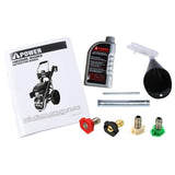 A-iPower 3200 PSI 2.4 GPM Gas Pressure Washer with Kohler Engine