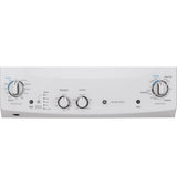 GE Electric Stacked Laundry Center with 3.8-cu ft Washer and 5.9-cu ft Dryer, White, GUD27ESSMWW