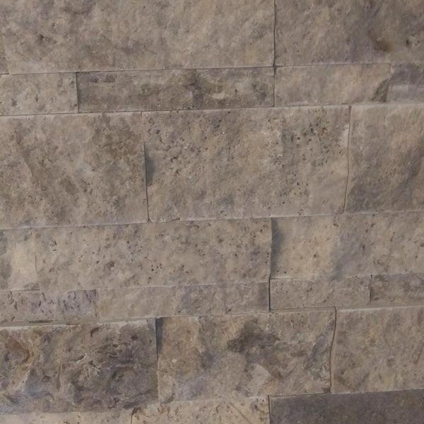 Silver Crescent 6-in x 12-in Natural Stone Travertine Stone Look Wall Tile (0.48-sq. ft/ Piece)